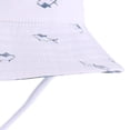 thumbnail image 6 of felwors Sun Protection Hat Toddler Girls Wide Brim Summer Outdoor hat Cotton Baby Bucket Hat with Strap, 6 of 7