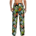 thumbnail image 3 of Easygdp Balls Men's Pajama Pant, Sleep Elastic Waistband Lounge Pants - X-Large, 3 of 9