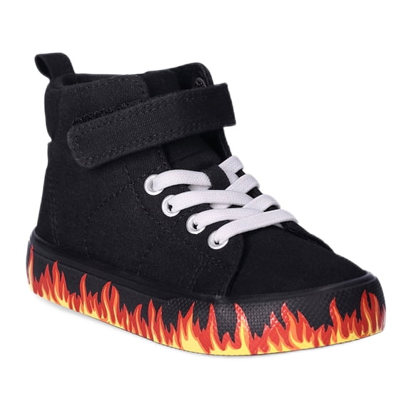 Wonder Nation Toddler Kids Casual Flame High Top