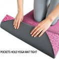 thumbnail image 3 of Pink Gradient Leopard Print Hot Yoga Mat Towel Non Slip for Hot Yoga - Quick-Drying Yoga Mat Cover with 4 Corner Pockets with Travel Bag - Hot Yoga Towel Non Slip Grip Moisture Wicking Sweat 70"x26", 3 of 6