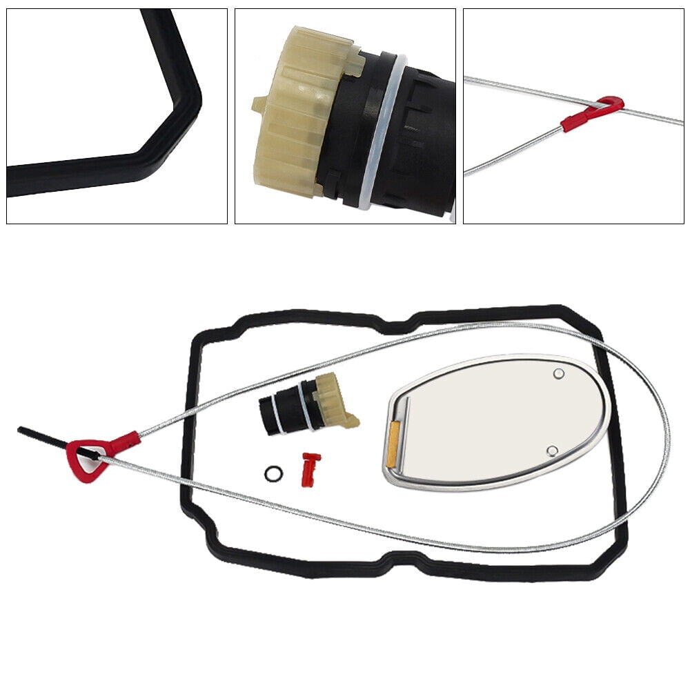 Miumaeov 722.6 Automatic Transmission Filter + Gasket + Drain Plug Seal Kit 5 Speed for Mercedes Benz C230 E320 E500 E55 AMG