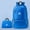Blue, variant on Lightweight leisure sports folding backpack,Orange