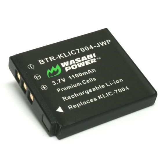 Wasabi Power Battery for Pentax D-LI68, D-LI122, D-L168
