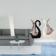 thumbnail image 2 of Elegante Pantalla De Lámpara De Pie De Papel Con Forma De Cisne, Acogedora Decoración Para Sala De Estar, Lámpara De Pie, Cubierta De Lámpara, Pantalla De Lámpara, Escultura De Cerámica,, 2 of 8