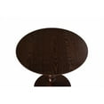 thumbnail image 5 of GZXS Modern Minimalist Accent Table, Round Side/End Table with MDF Top and Solid Wood Pedestal Base– 23.23"Dia x 20.47"H, Walnut Brown, 5 of 7