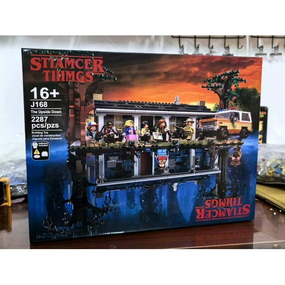 HOT TOY 2499Pcs Stranger Things The Upside Down Building Blocks Model Brick Kit Compatible 75810 for Kids Adult Toys Gifts