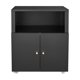 thumbnail image 5 of QinaQin Mueble metálico para impresora y archivo, gabinete con repisa ajustable y ruedas, ideal para home office, garaje o espacios pequeños, 5 of 6