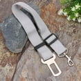thumbnail image 3 of Cinturón de seguridad para perros y mascotas, cinturón de seguridad para cachorros, arnés para perros, Clip de plomo (gris) Likrtyny  Accesorios para autos y motos, 3 of 9