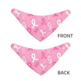 thumbnail image 6 of Goofa Breast Cancer Awareness (3) Pattern Pet Scarf Bandana - Adjustable and Comfortable,Dog Scarf Bib Kerchief Breedfor Dogs and Cats-Small, 6 of 8