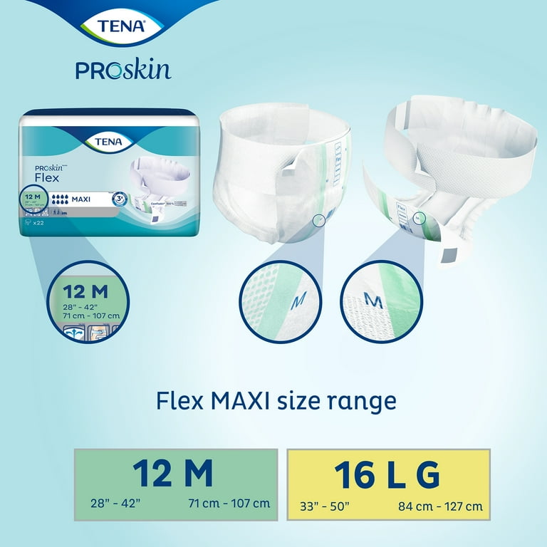 TENA ProSkin Flex Maxi Belted Undergarment, Incontinence TENA ProSkin Flex Maxi Belted Undergarment, Incontinence