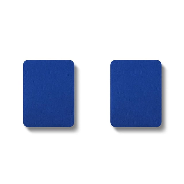 Wosthever Parches termoadhesivos Prácticos adornos para codos y rodillas para ropa Royalblue Azul real 2Conjunto