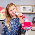 thumbnail image 3 of Kidplokio Pink Pretend Play Karaoke Machine MP3 Player Kids Ages 3 and Up, 3 of 10