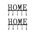 thumbnail image 2 of Fiudx Ofertas flash Artículos en oferta Cocina Baño Toalla Ropa Almacenamiento montado en la pared Estante metálico de 1/2 piezas, 2 of 5