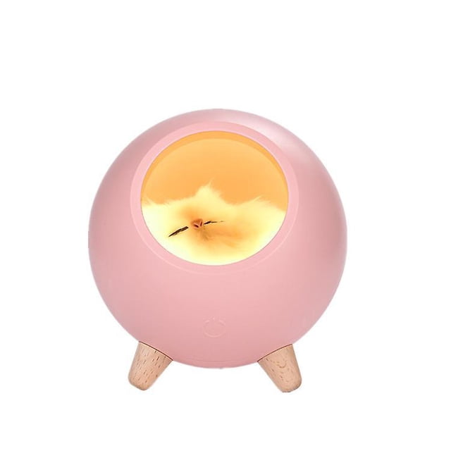 Lámpara de mesa para casa de mascotas para gatos, luz nocturna para gatos linda, casa para mascotas pequeñas, carga USB de doble potencia, lámpara de noche LED, iluminación para dormitorio,