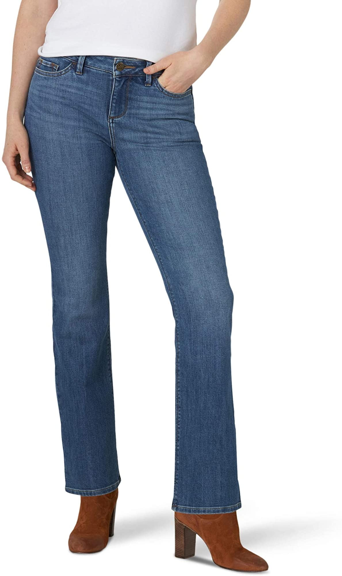 lee classic fit bootcut jeans