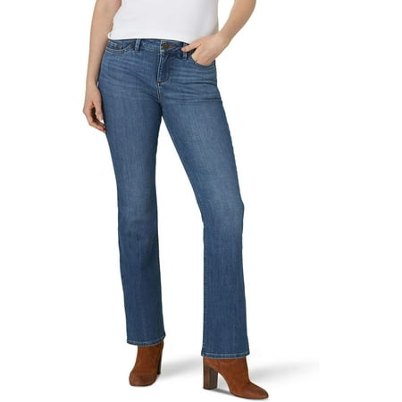 Lee Womens Petite Secretly Shapes Regular Fit Bootcut Jean | Walmart Canada