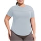 thumbnail image 2 of mfyjkho Tops Deportivos Para Mujer, Camisetas De Manga Corta Para Entrenamiento De Talla Grande Para Mujer Con Protección Solar, Conjuntos Modernos De Primavera Y Verano. Xxxxl, 2 of 5