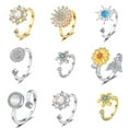 thumbnail image 5 of Bague d'Anxiété en Or pour Femmes, Bagues Anti-Stress pour l'Anxiété pour Femmes, 5 of 5