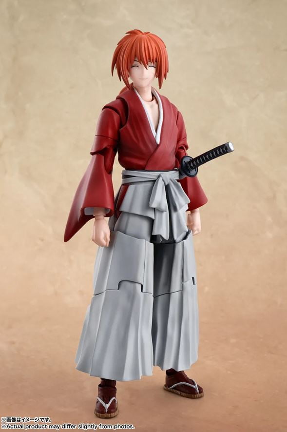 Tamashii Nations Rurouni Kenshin Meiji Kenshin Himura S.H.Figuarts Collectible Figure