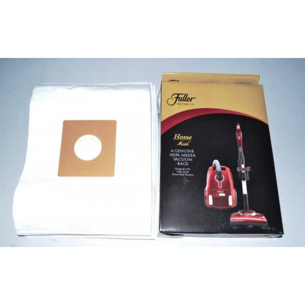 Fuller Brush Home Maid Canister Vacuum Hepa bags 6 Pk Part FHH6