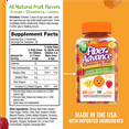 thumbnail image 4 of Fiber Advance Kids Digestive Health Fiber Supplement Gummies, Natural Fruit, 60 Count, 4 of 8