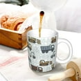 thumbnail image 3 of Yiaed Tractor and Dumper Print Ceramics Coffee,Large Handle Design,Extra Large Tea and Coffee Cup for Office and Home Mugs, 3 of 6