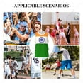 thumbnail image 5 of India Flag Men Basketball Sports Jersey Running Fitness Multifunction Sleeveless tshirt Exclusive Custom Name Nunber, 5 of 9