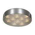 thumbnail image 1 of Access Lighting 70081LEDD-BSL-ACR Météore Dimmable LED Flush-Mount - Acier Brossé et Acrylique Blanc, 1 of 1