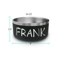 thumbnail image 4 of Personalized Large Cat Bowl - Dishwasher Safe - Inside and Outside Engraving - Custom Stainless Steel Non Slip 64 Oz Cat Bowls with Cat's Name, Insulated Cat Dishes, for Food or Water, Double Wall, 4 of 5