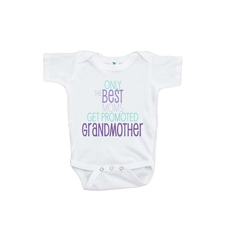 Best Moms Get Promoted to Grandmother Pregnancy Announcement Onepiece