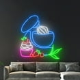 thumbnail image 5 of Handmadetneonsign Stand Mixer Led Sign, Cupcake Neon Sign, Bakery Led Light, Cake Neon Light, 5 of 5