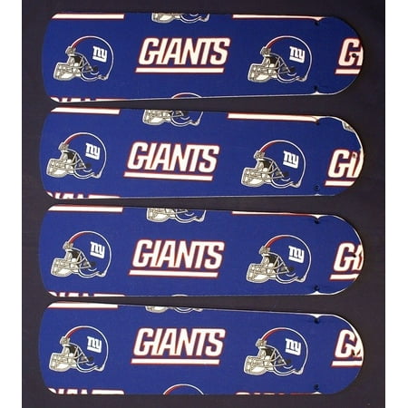 Ceiling Fan Designers 52set Nfl Nyg Nfl York Giants Football 52 In Ceiling Fan Blades Only