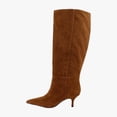 thumbnail image 2 of Vince Camuto Tansie Wide Calf Women's Boots Burnt Sugar Size 6 M, 2 of 8