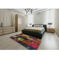 thumbnail image 5 of Ahgly Company Machine Washable Indoor Round Contemporary Sienna Brown Area Rugs, 8' Round, 5 of 7