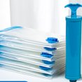 thumbnail image 4 of 8Pcs Vacuum Compression Storage Bags PE PET Vacuum Seal Storage Bags with Hand Pump 35x50cm, 4 of 10