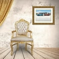 thumbnail image 3 of Benson, Pierre  32x25 Gold Ornate Wood Framed with Double Matting Museum Art Print Titled - Bonneville Salt Plains - detail, 3 of 4