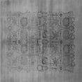 thumbnail image 1 of Ahgly Company Indoor Square Oriental Gray Industrial Area Rugs, 5' Square, 1 of 4