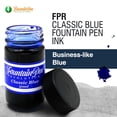 thumbnail image 4 of FPR Classic Blue Fountain Pen Ink - 30 ml Saturated Blue Ink Bottle for Smooth, Effortless Writing - Professional/Daily Use Refill Ink for Fountain Pen - Premium Stationery Supplies, 4 of 4