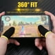 thumbnail image 2 of 2 uds cubierta de dedo a prueba de sudor guantes sensibles al pulgar antiarañazos para PUBG Mobile Hugtrwg Nuevos Originales, 2 of 9