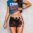 thumbnail image 3 of Fotbe Red Panda Autumn Branches Shorts Sin Costuras – Shorts Deportivos de Cintura Alta para Mujer, Elásticos para Gimnasio, Yoga, Running o Ciclismo-Small, 3 of 8