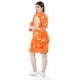 thumbnail image 3 of Vestido Tie Dye con cinto Roman Fashion /Tallas Extras, 4238 (Naranja) naranja 40, 3 of 6