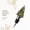 thumbnail image 7 of Spode Christmas Tree Tree Figural Bottle Stopper - Beverage & Wine Stopper, Ideal Christmas Home Décor, Holiday Wine Tools & Christmas Gift for Wine Lovers - Decorative & Reusable Bottle Stopper, 7 of 7