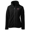 thumbnail image 2 of Women's Cutter & Buck  Black Texas A&M Aggies Cascade Eco Sherpa Full-Zip Fleece Jacket, 2 of 3