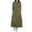 Green, variant on Ayolanni Long Sleeve Fall Dresses Cotton Round Neck A-Line Maxi Dresses Holiday Solid Casual Boho Long Dress Black L