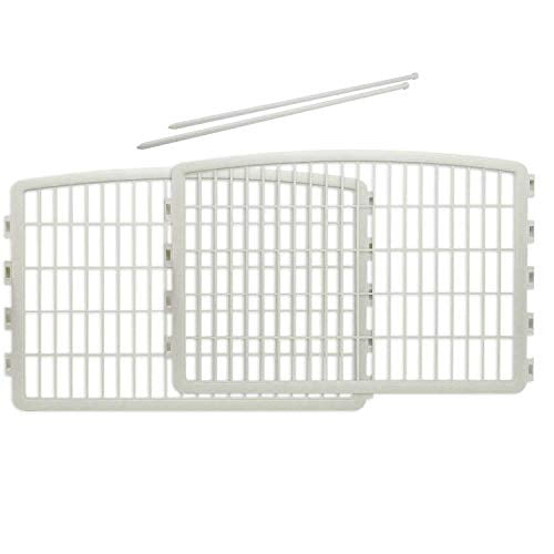 IRIS 24 Pet Playpen 2 Panel Add On White Walmart