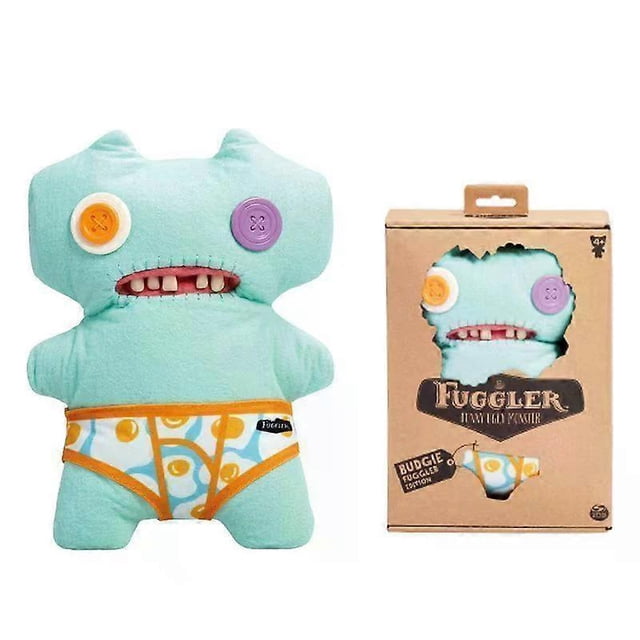 Mcgoo Wide-Eyed Monster Peluche Dolls Gifts Kid Plush Toys Funny Tooth Monster Annoyed Alien Crazy Rabbit Toys