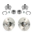 thumbnail image 1 of Kugel Front Rear Wheel Bearing & Hub Assembly Kit for Car 2005 Hyundai Accent Non-ABS - Left Right Side (Driver Passenger) K70-102154, 1 of 2