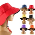 thumbnail image 3 of Sun Hat Women Wide Brim Hat Foldable Beach Visor Hats Packable Protection X1M0, 3 of 5