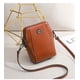 thumbnail image 3 of Bolso Bandolera Retro Vertical para Móvil, Combinable, Pequeño, con Múltiples Compartimentos y Un Solo Hombro, para Mujer., 3 of 3