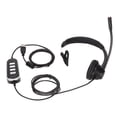 thumbnail image 2 of Telephone Headset Black Monaural Noise Cancelling Headphones with Microphone USB Sound Card for Office Customer Service, 2 of 5